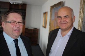 S ředitelem Jaderné elektrárny Dukovany panem Ing. Jaroslavem Jakubemt