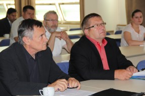 Vítězslav Jonáš, předseda Energetického Třebíčska a docent Zapletal