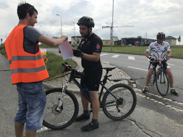 Cyklisté svou jízdou podpořili vybudování cyklostezky Třebíč-Dukovany