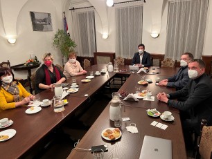 Jednání s místopředsedkyní sněmovny Věrou Kovářovou