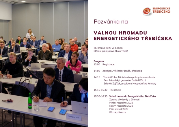 Valná hromada Energetického Třebíčska